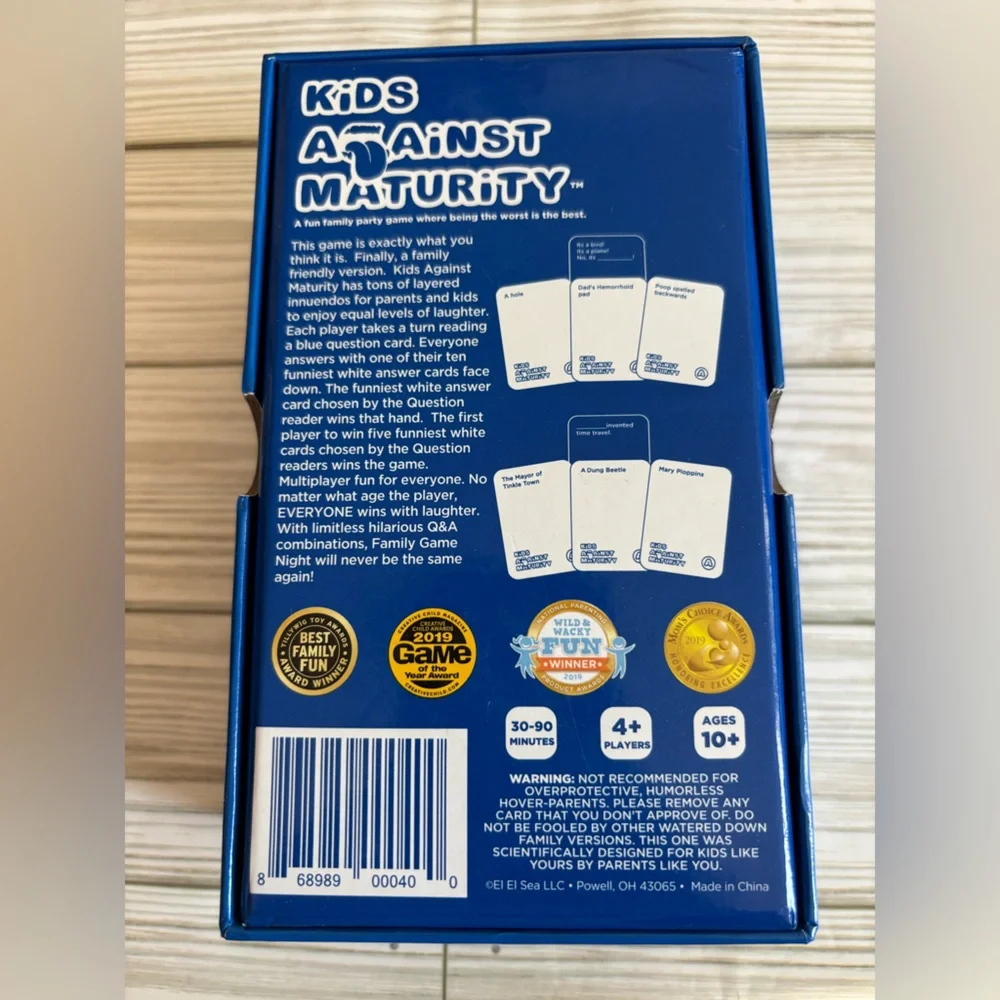 Family Game - Kids Against Maturity